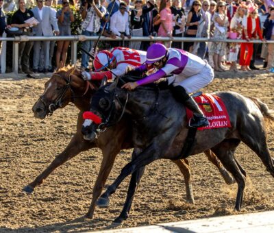Emerging Market, horses, Klaravich Stables, Lousiana Derby, sábado, 21 de marzo de 2026, Fair Grounds. Foto: Hodges Photography