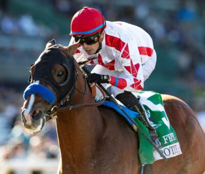 Potente, Horses, Speedway Stables, San Felipe Stakes, sábado, 8 de marzo de 2026, Santa Anita Park. Foto: Benoit Photo