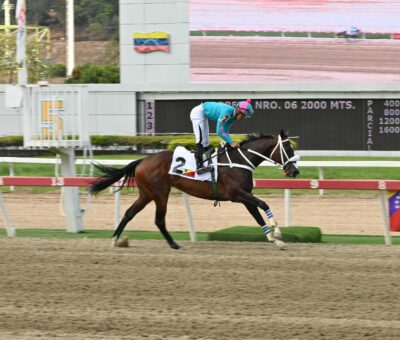 Princesa Fina, horse, King Seraf, Clásico Gustavo J. Sanabria, domingo, 15 de marzo de 2026, La Rinconada. Foto: José Antonio Aray