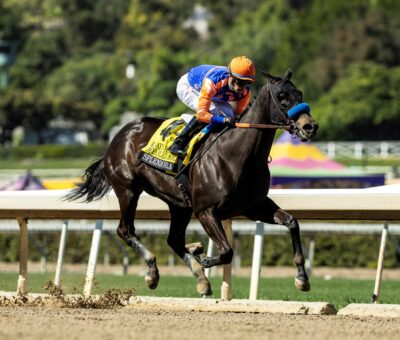 Splendora, horses, Audible, Beholder Mile Stakes Stakes, sábado, 7 de marzo de 2026, Santa Anita Park. Foto: Benoit Photo