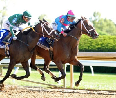 Alapine Princess, horse, Madaket Stables, Baird Dobledogdare Stakes, viernes, 17 de abril de 2026, Keeneland. Foto: Coady Media