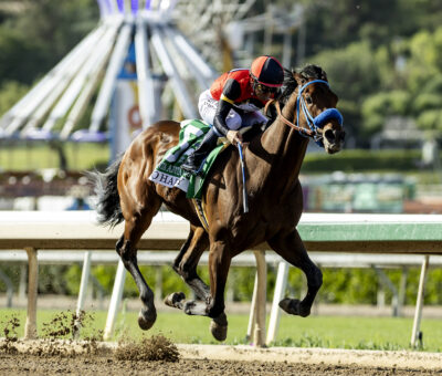 So Happy, Horses, Runhappy, San Anita Derby, sábado, 4 de abril de 2026, Santa Anita Park. Foto: Benoit Photo