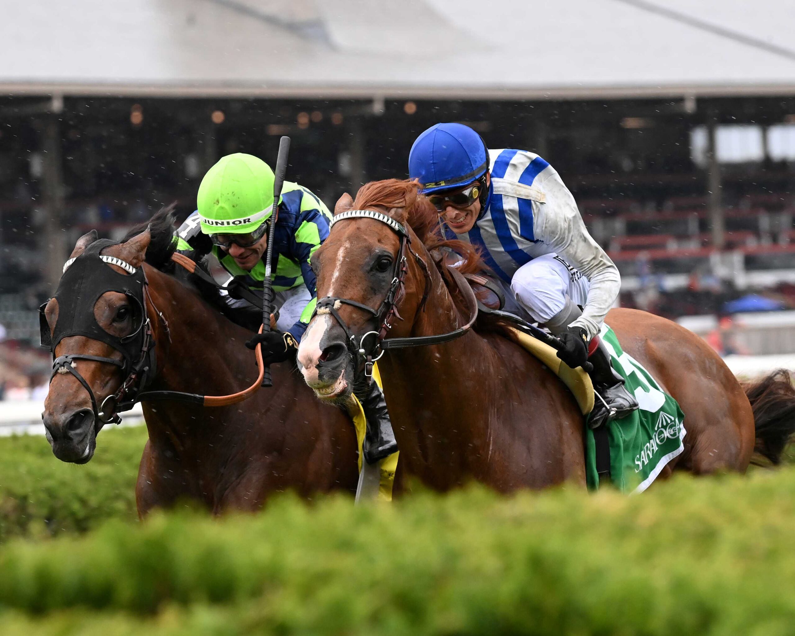 Pass The Hat, horses, Collected, Poker Stakes G3, domingo, 7 de junio de 2026, Saratoga. Foto: Coglianese Photo