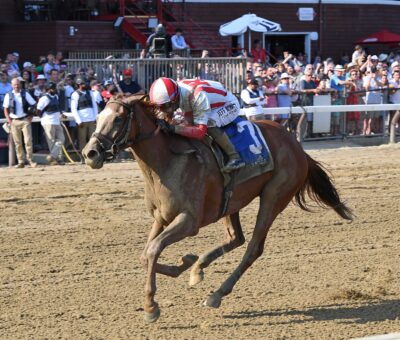 Fully Subscribed, horse, Tiz The Law, Shuvee Stakes, viernes, 24 de julio de 2026, Saratoga. Foto: Coglaniese Photo & Chelsea Durand