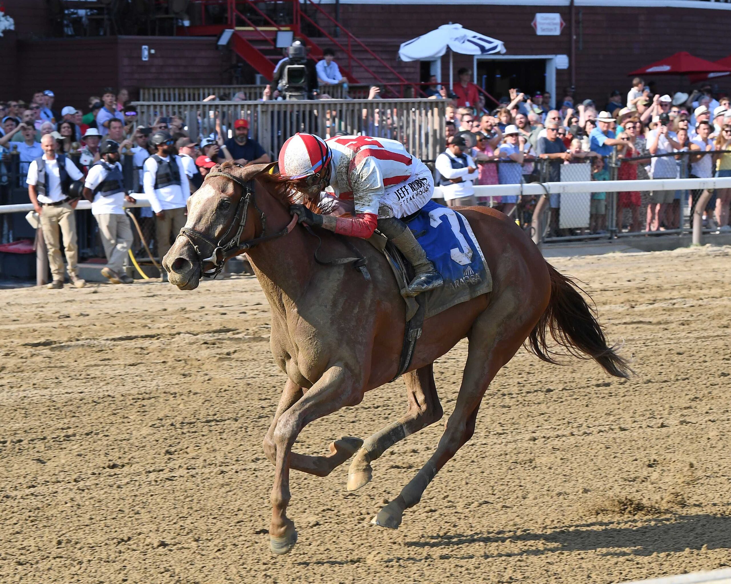 Fully Subscribed, horse, Tiz The Law, Shuvee Stakes, viernes, 24 de julio de 2026, Saratoga. Foto: Coglaniese Photo & Chelsea Durand