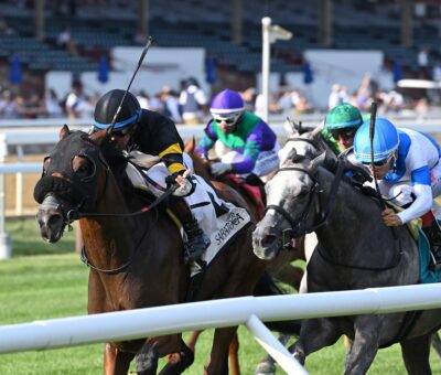 Heeere´s Johnny, horses, Óscar Perfomance, Saranac Stakes, viernes, 3 de julio de 2026, Saratoga. Foto: Coglaniese Photo & Chelsea Durand