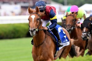 Kensington Lane, horse, Starspangledbanner, Belmont Oaks Stakes, sábado, 4 de julio de 2026, Saratoga. Foto: Coglianese Photo & Chelsea Durand