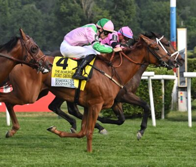 Ole Crazy Bone, horse, Ghostzapper, Bowling Green Stakes, sábado, 11 de julio de 2026, Saratoga. Foto: Coglaniese Photo