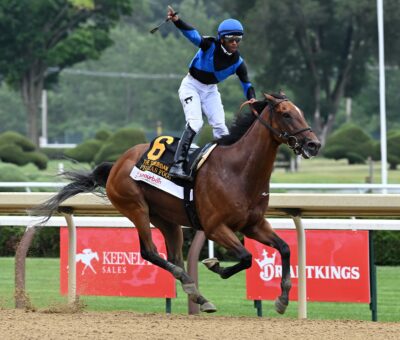 Phileas Fogg, horse, Godolphin, Suburban Stakes, sábado, 4 de julio de 2026, Saratoga. Foto: Coglianese Photo