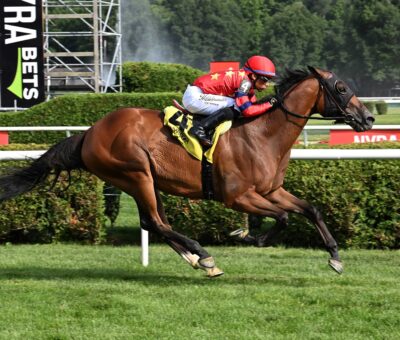 Twenty Six Black, horse, War Dancer, Harvey Pack Stakes, domingo, 5 de julio de 2026, Saratoga. Foto: Coglaniese Photo