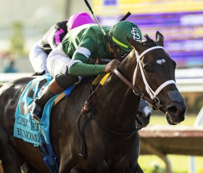 Eunomia, Horses, St. Elias Stables LLC, Clement L. Hirsch Stakes, sábado, 1 de agosto de 2026, Del Mar. Foto: Benoit Photo