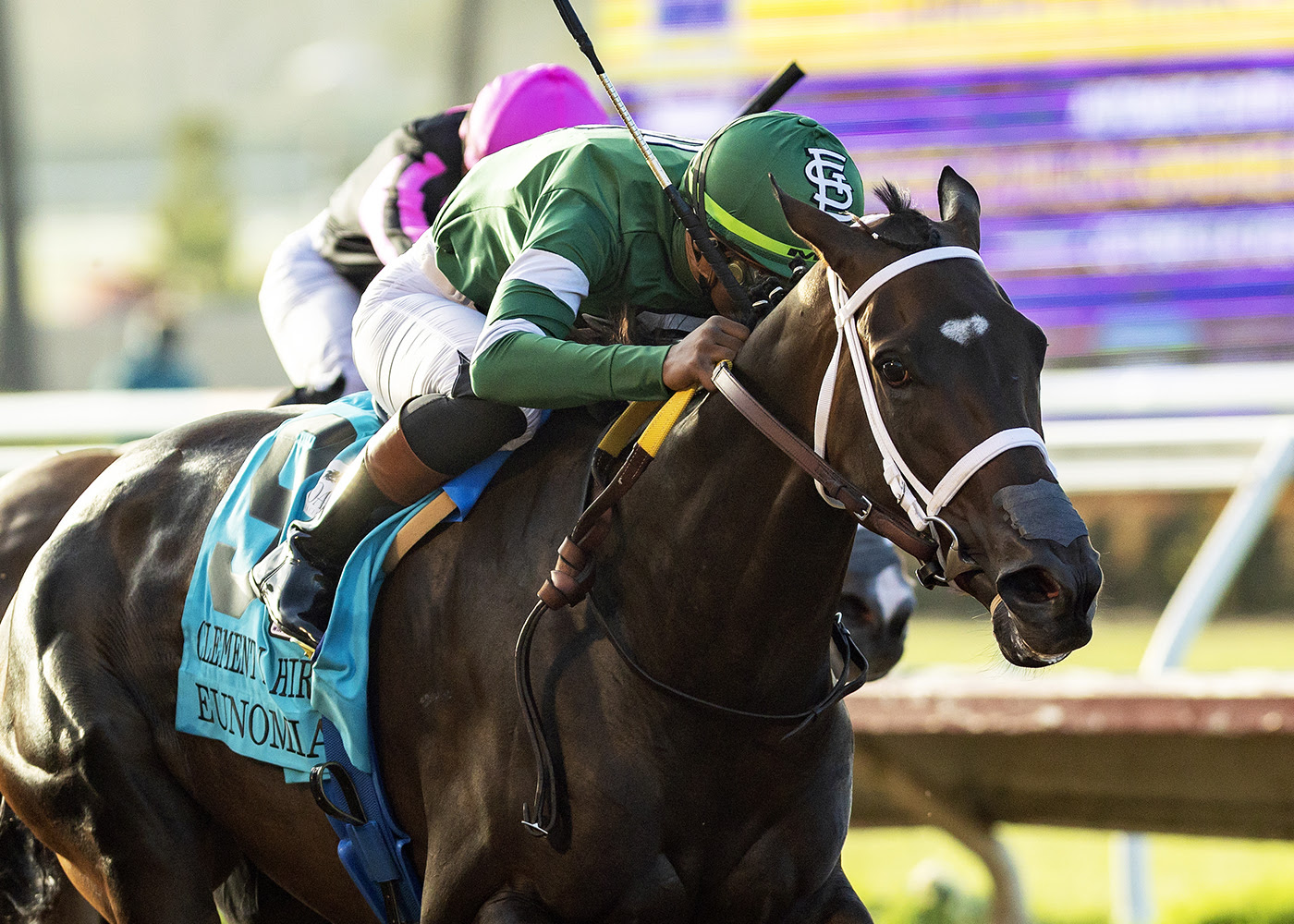 Eunomia, Horses, St. Elias Stables LLC, Clement L. Hirsch Stakes, sábado, 1 de agosto de 2026, Del Mar. Foto: Benoit Photo
