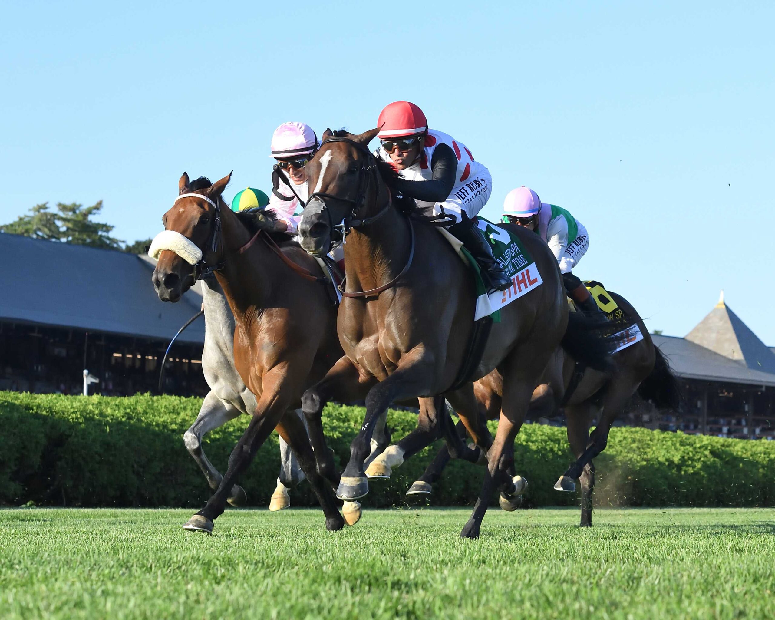 And One More Time, horses, Omaha Beach, sábado, 22 de agosto de 2026, Saratoga. Foto: Coglaniese Photo