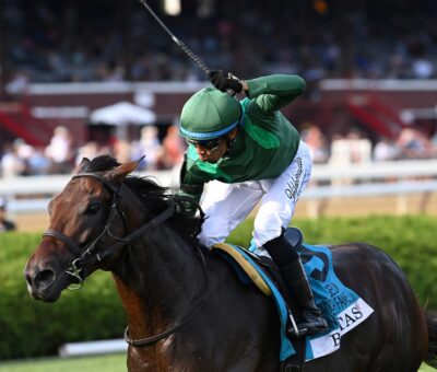 Bottas, horse, Vekoma, National Museum Of Racing Hall of Fame Stakes, viernes, 7 de agosto de 2026, Saratoga. Foto: Coglaniese Photo & Chelsea Durand