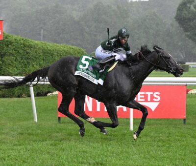 Deterministic, horse, Liam´s Map, Fourstardave Handicap, sábado, 2 de agosto de 2025, Saratoga. Foto: Coglaniese Photo