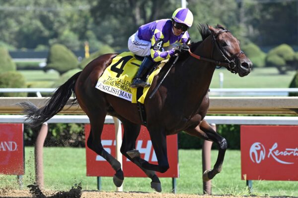Englishman, horses, Maxfield, H. Allen Jerkens Memorial Stakes, sábado, 29 de agosto de 2026, Saratoga. Foto: Coglianese Photo
