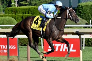 Iron Orchard, horse, Authentic, Fleet Indian Stakes, viernes, 21 de agosto de 2026, Saratoga. Foto: Coglaniese Photo