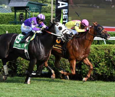 John The Beer Man, horse, Phipps Stable, Troy Stakes, domingo, 6 de agosto de 2026, Saratoga. Foto: Coglaniese Photo