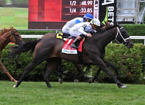Kentucky Belle, horse, Justify, Saratoga Oaks, viernes, 7 de agosto de 2026, Saratoga. Foto: Coglaniese Photo
