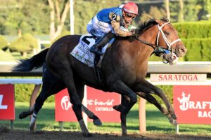 Leading Change, horse, WinStar Farm, Travers Stakes, sábado, 29 de agosto de 2026, Saratoga. Foto: Coglaniese Photo