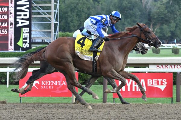 My Gun´s Loaded, horse, Gun Runner, Alabama Stakes, sábado, 22 de agosto de 2026, Saratoga. Foto: Coglianese Photo & Susie Raisher