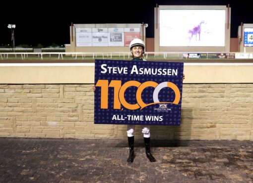 Beau Soleil, horse, Trainer, Steven Asmussen, 11000 primeros, sábado, 11 de octubre de 2026, Remington Park. Foto: Dustin Orona