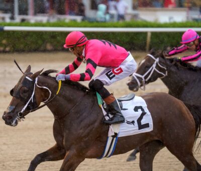 Kerry´s Kiss, horse, Vino Rosso, Princess Rooney Stakes, sábado, 12 de septiembre de 2026, Gulsftream Park. Foto: Coglianese Photo & Sonny Hughes