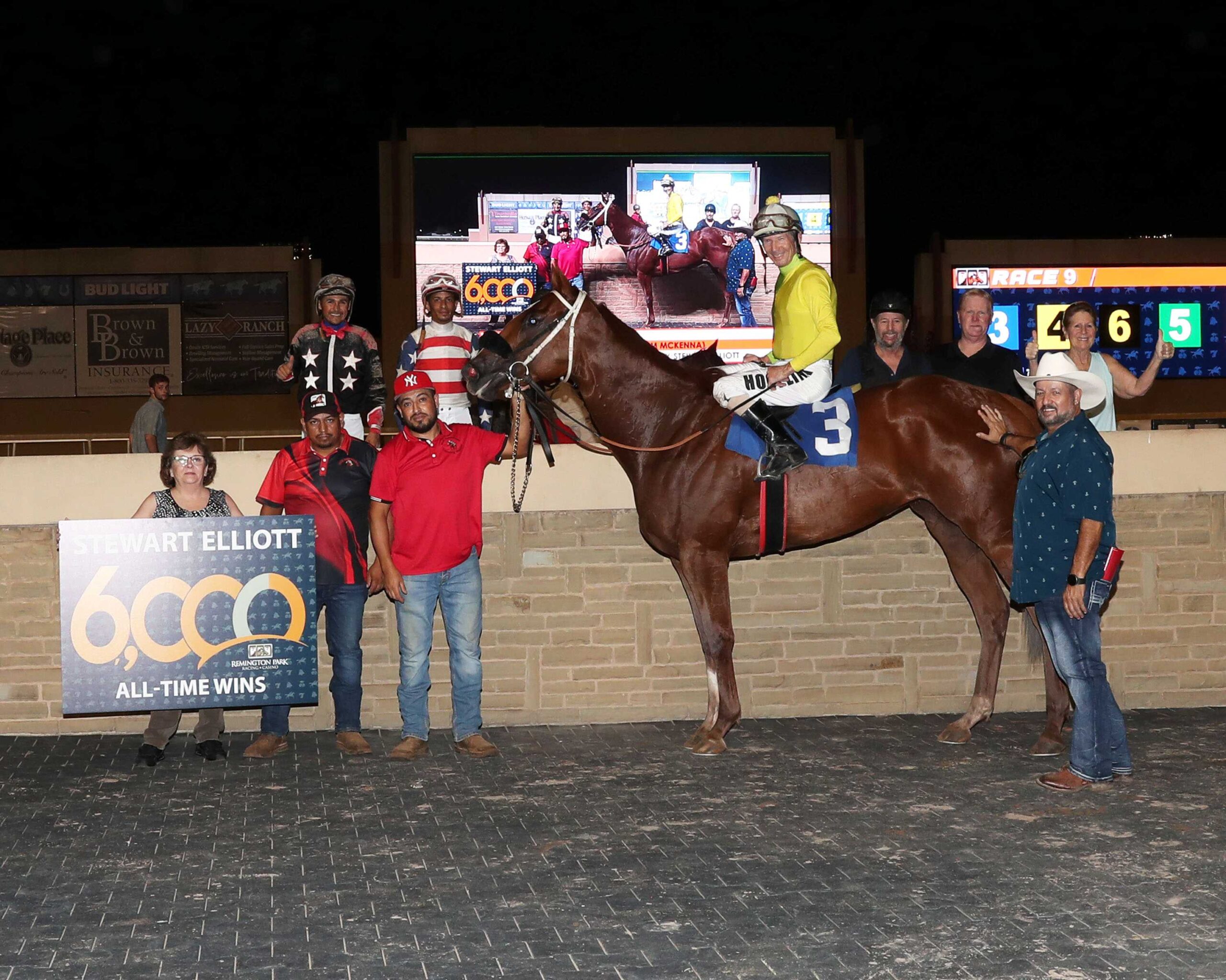 Lamorna Inn, horse, jinete, Stewart Elliott, 6000 primeros, jueves, 17 de septiembre de 2026, Remington Park. Foto: Coady Media