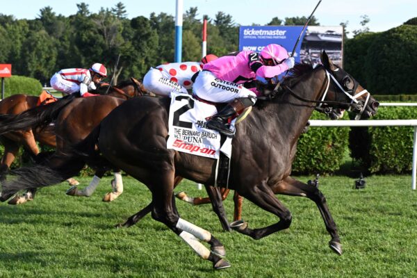 Kupuna, horses, Stronestreet Thoroughbred, Bernard Baruch stakes, jueves, 3 de septiembre de 2026, Saratoga. Foto: Coglaniese Photo