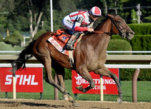 Ways And Means, horses, Practical Joke, Ballerina Stakes, sábado, 29 de agosto de 2026, Saratoga. Foto: Coglaniese Photo