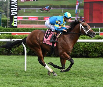 Wood Island, horse, Jackie´s Warrior, Skidmore Stakes, jueves, 27 de agosto de 2026, Saratoga. Foto: Coglaniese Photo