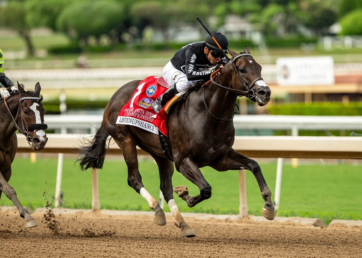 Listenupshance, horse, Shancelot, Santa Anita Sprint Championship Stakes, domingo, 27 de septiembre de 2026, Santa Anita Park. Foto: Benoit Photo