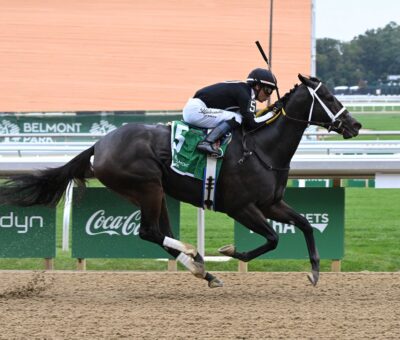 R Disaster, horses, Awesome Slew, jueves, 1 de octubre de 202, Belmont Park. Foto: Coglaniese Photo